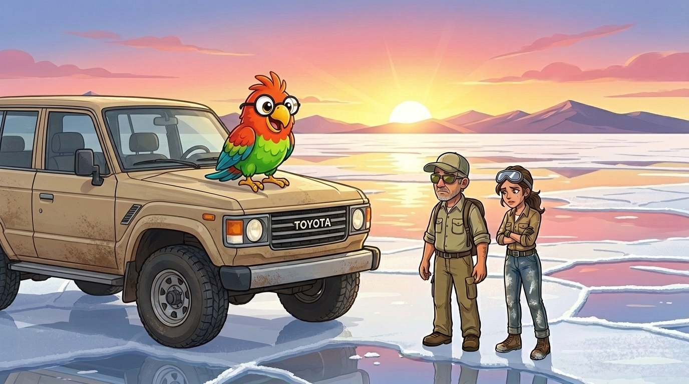 Illustration for The Salt Place is Safe