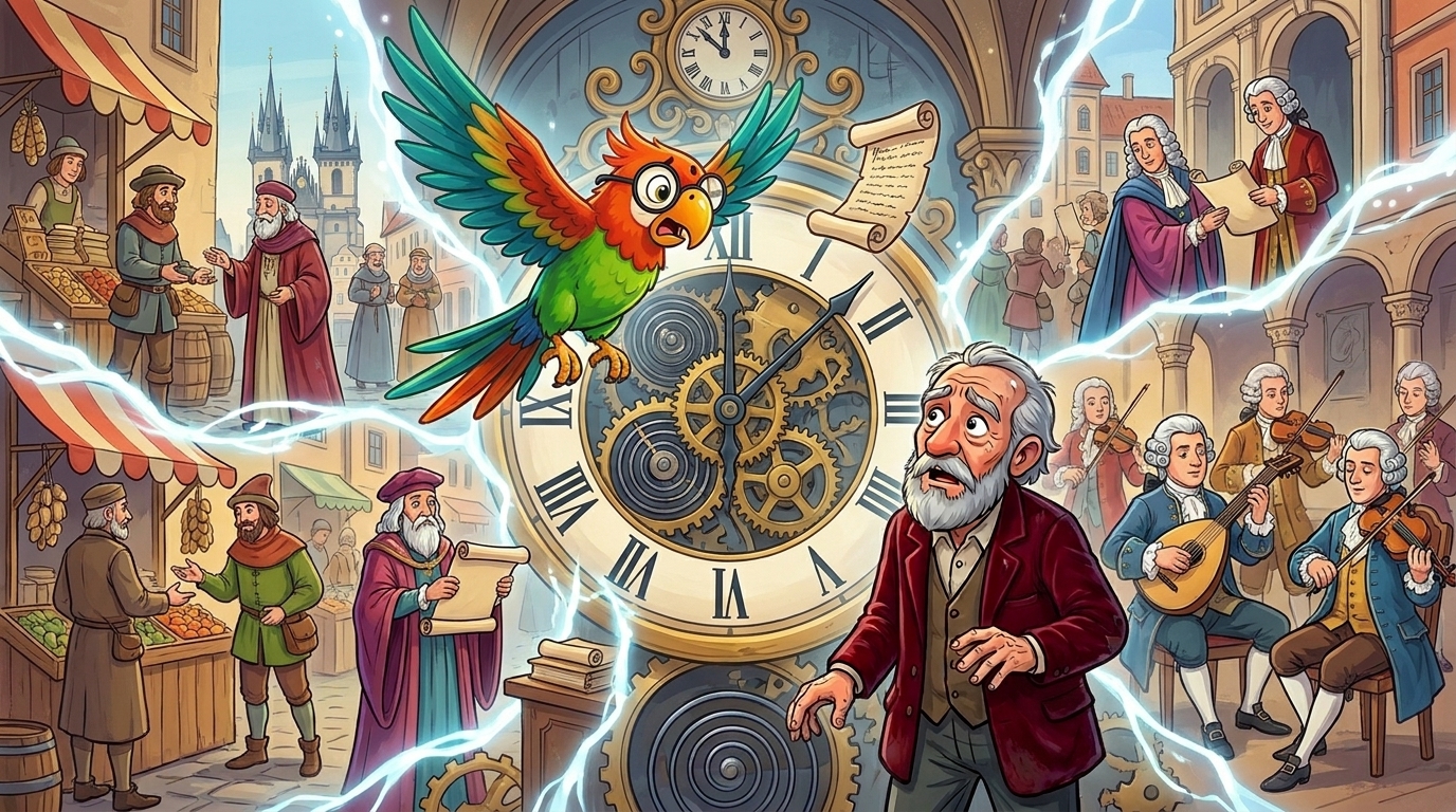 Illustration for Corriendo Contra el Tiempo