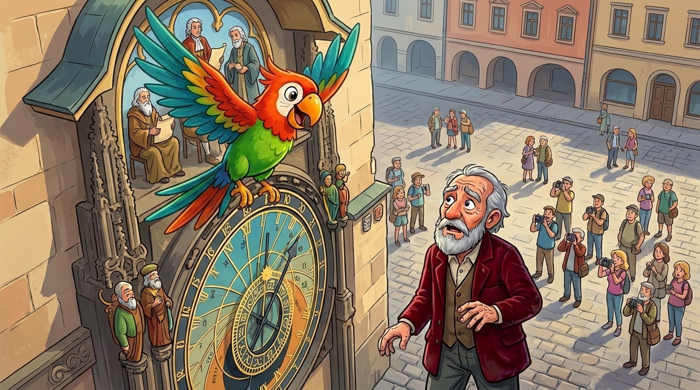Illustration for El Nuevo Amigo del Reloj