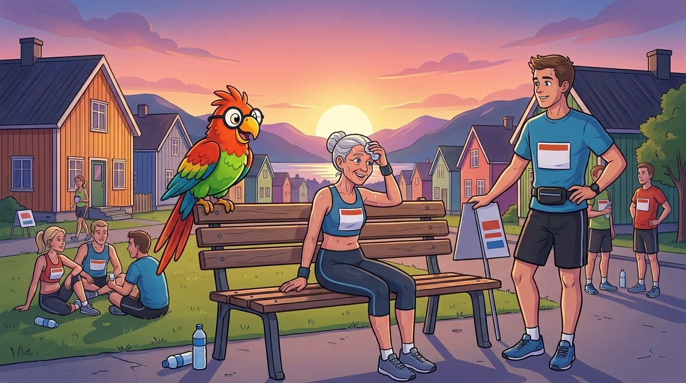 Illustration for Das unvergessliche Rennen