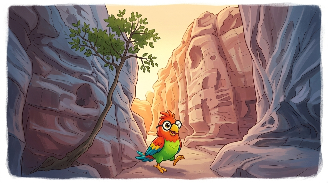 Illustration for Der schmale Weg