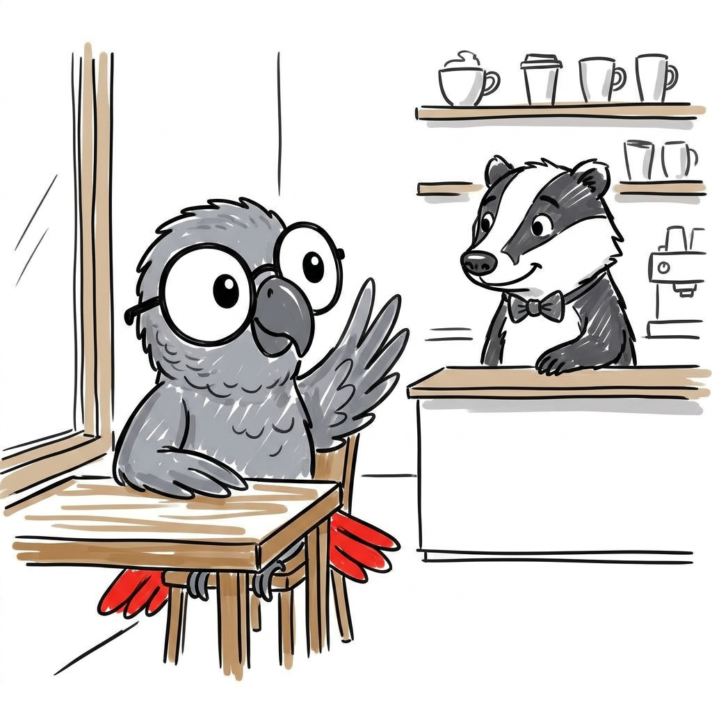 The check, please.