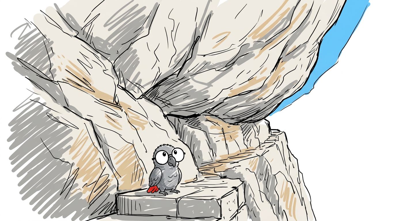 Illustration for Скала над ней