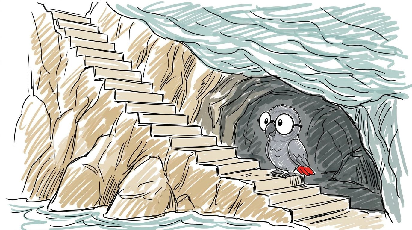 Illustration for Fresh Water at the Bottom of the Sea Cliff