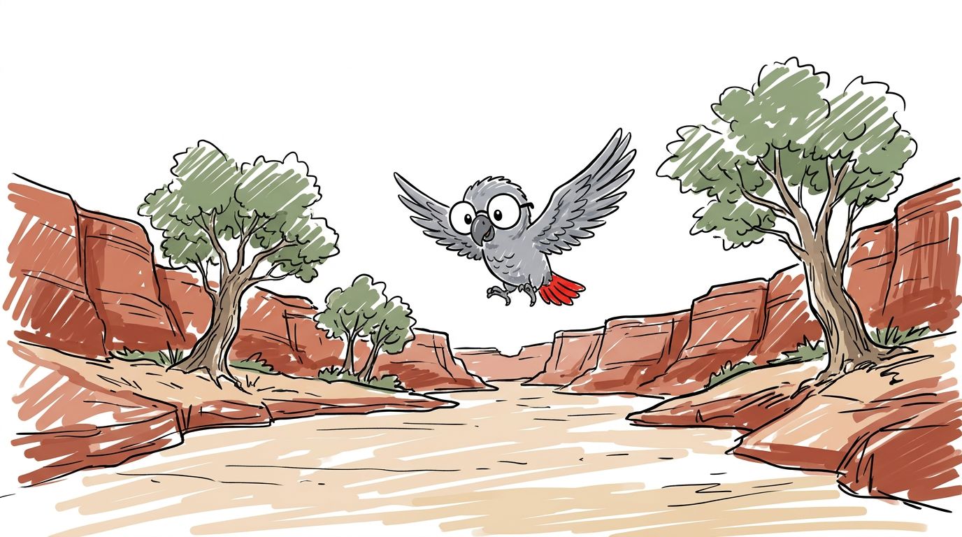 Illustration for De lage muur