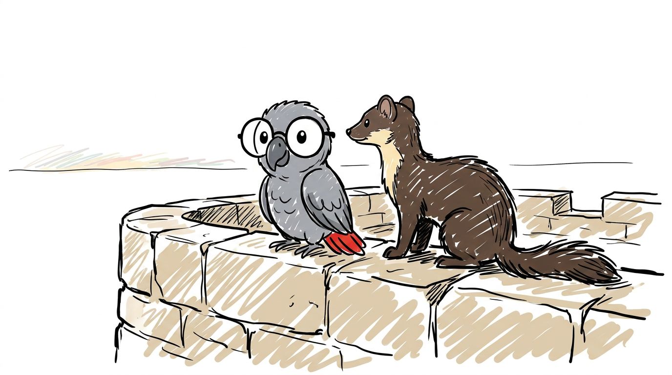 Illustration for Lähtö aamun ensivalossa
