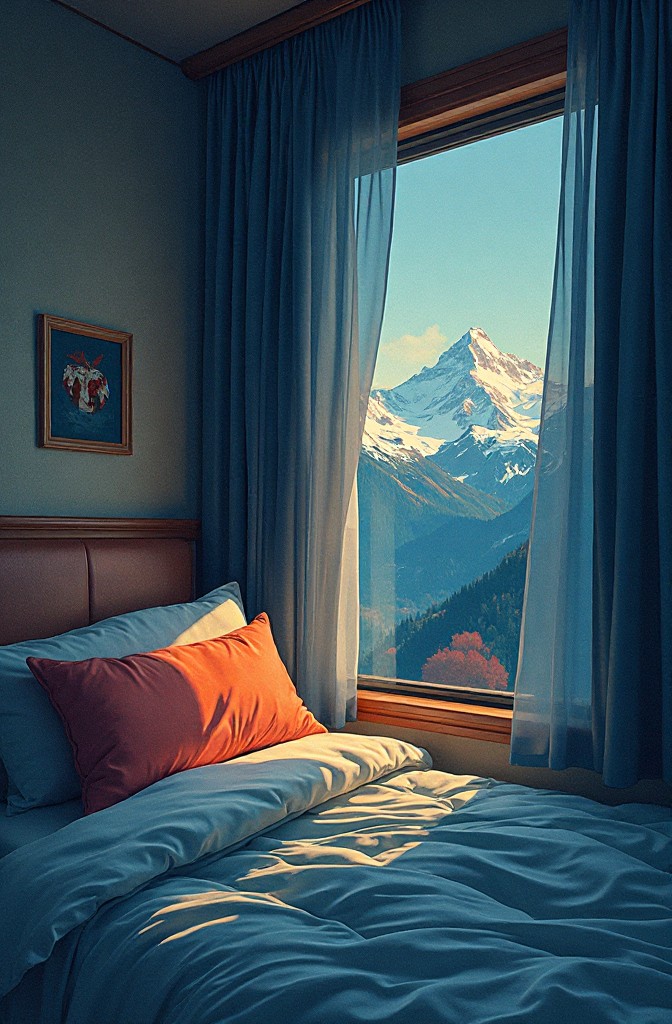 Sen uyurken hareket eden otel, a PollyStop story with its illustration