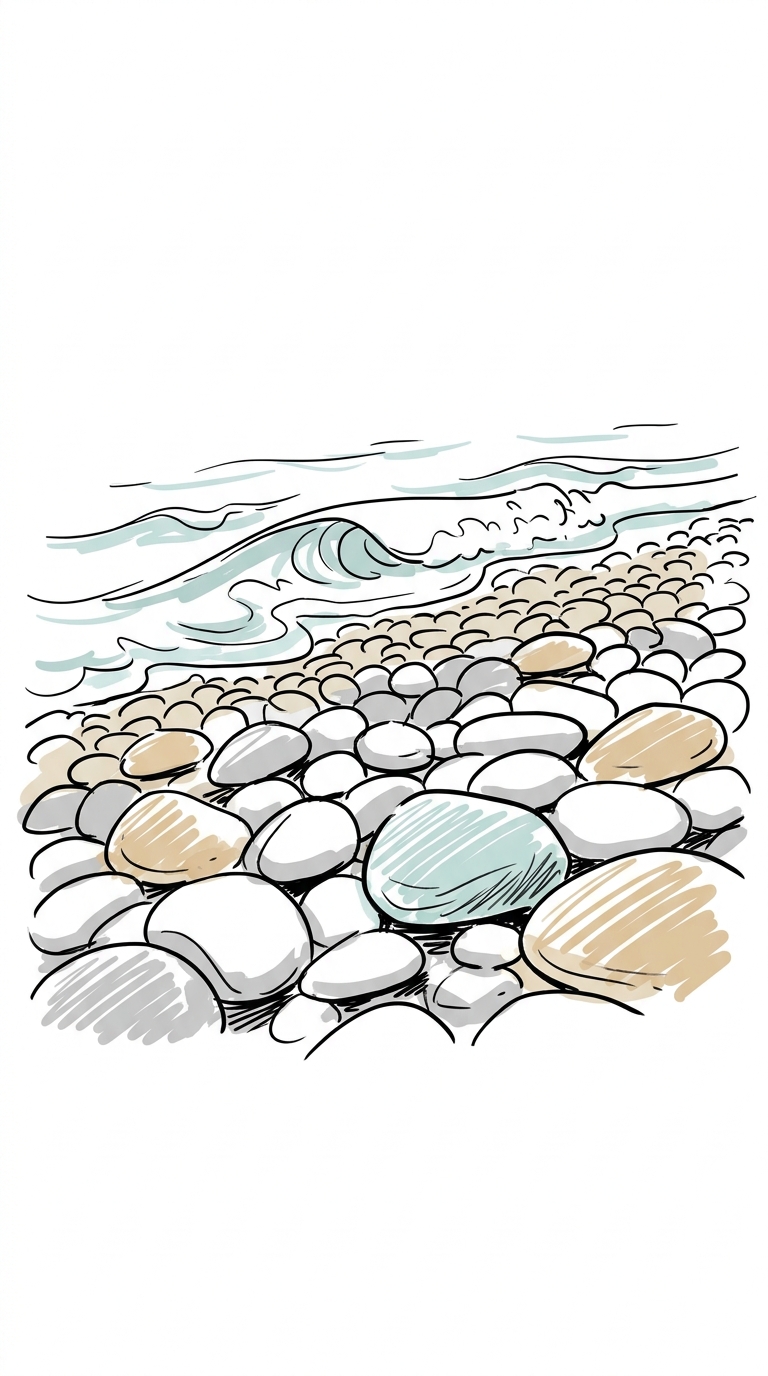 Illustration for 이 파란색은 한 곳에만 있어요