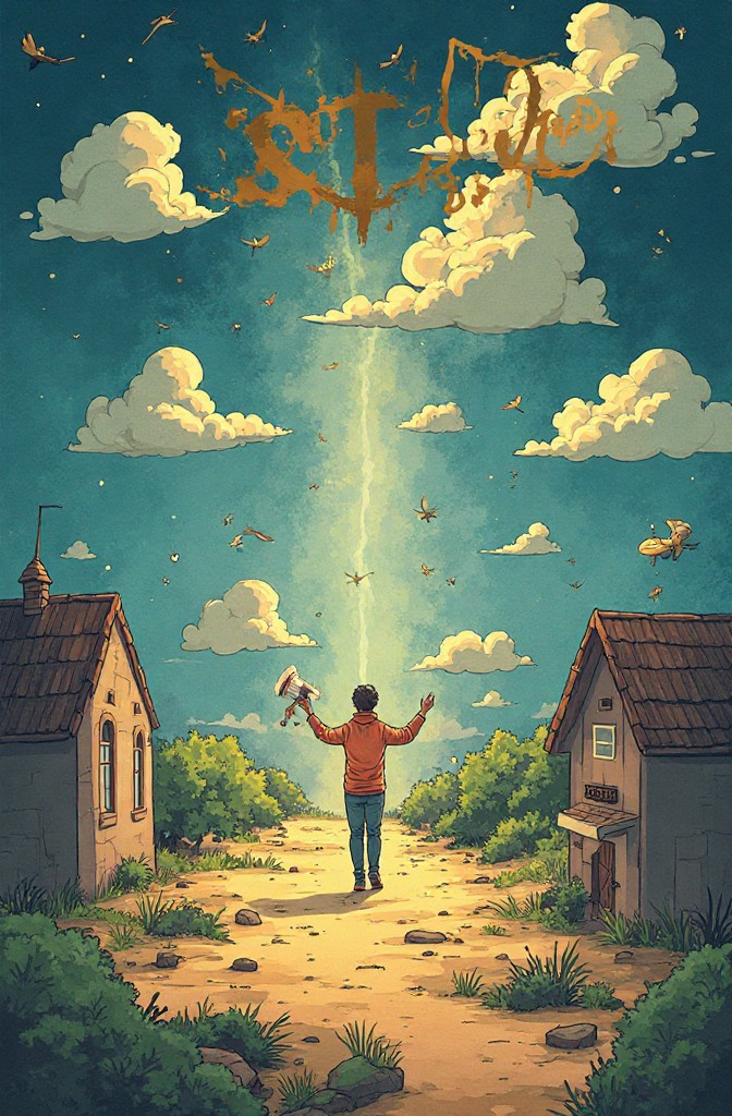 당신의 지도는 점심때쯤이면 틀려 있을 것이다, a PollyStop story with its illustration