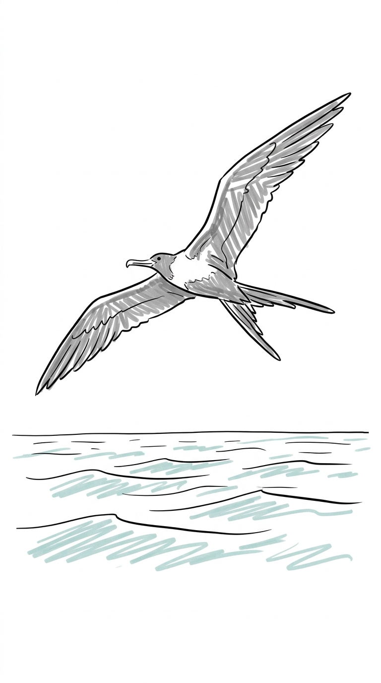 Illustration for Цей птах спить під час польоту