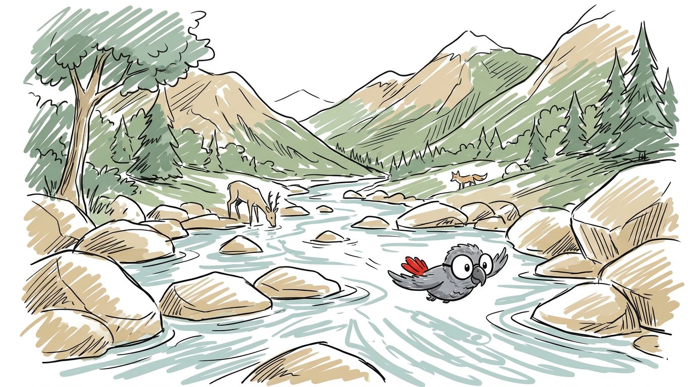 Sube el río y lo encontrarás