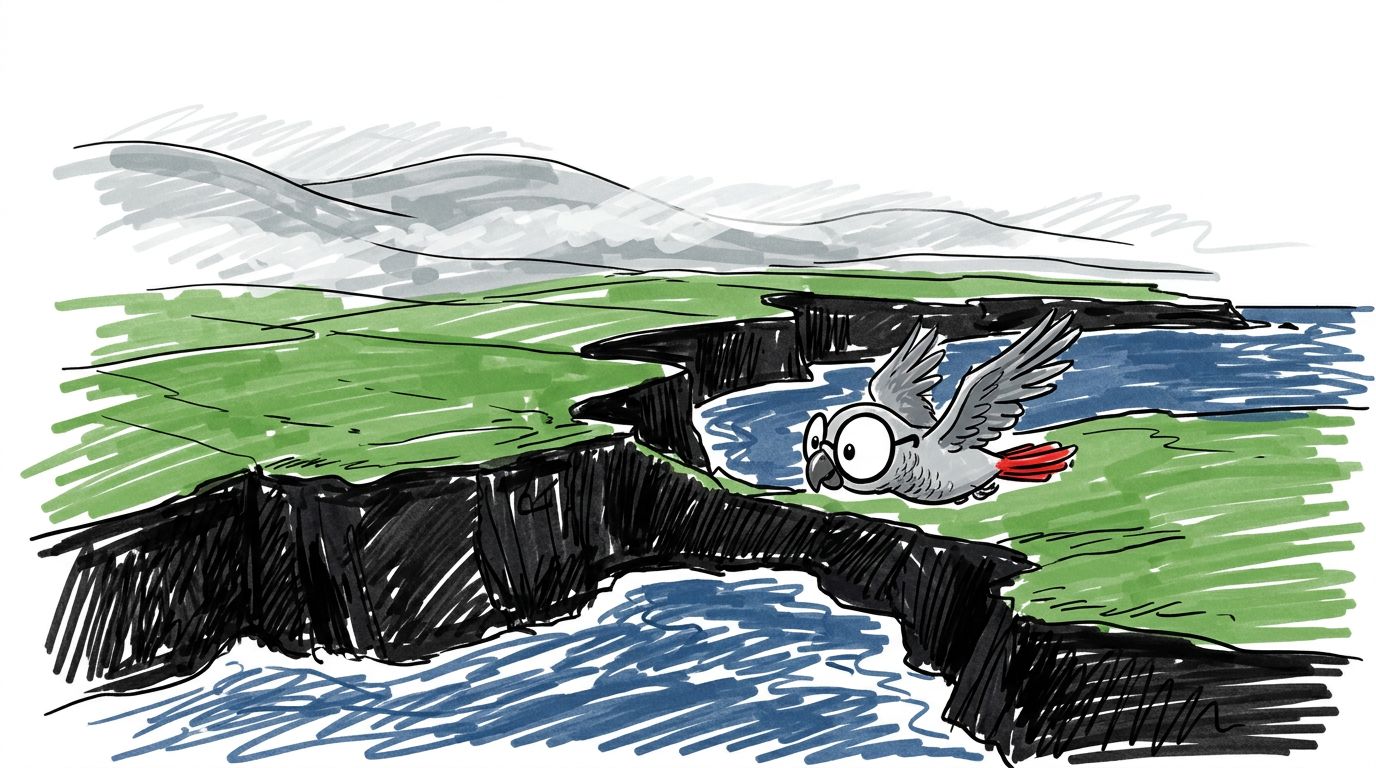 Illustration for Devět ostrovů, tři desky