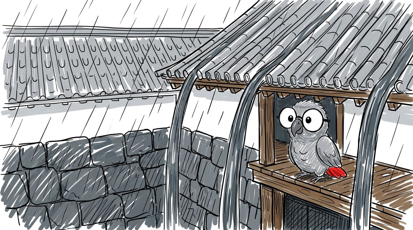 La pluie est arrivée de la mer, comme presque tous les jours. Elle s'est annoncée d'abord par une odeur, puis par un ...