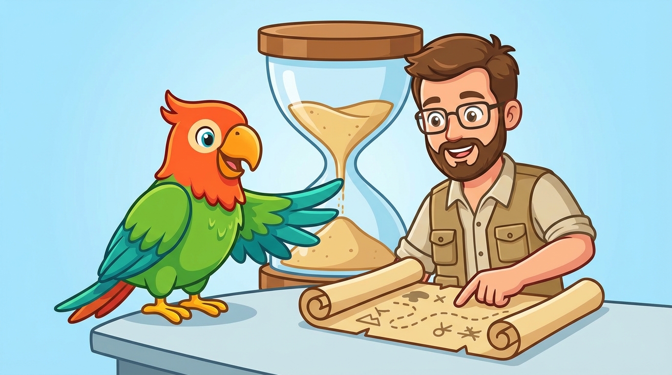 Illustration for Une Course pour le Trésor