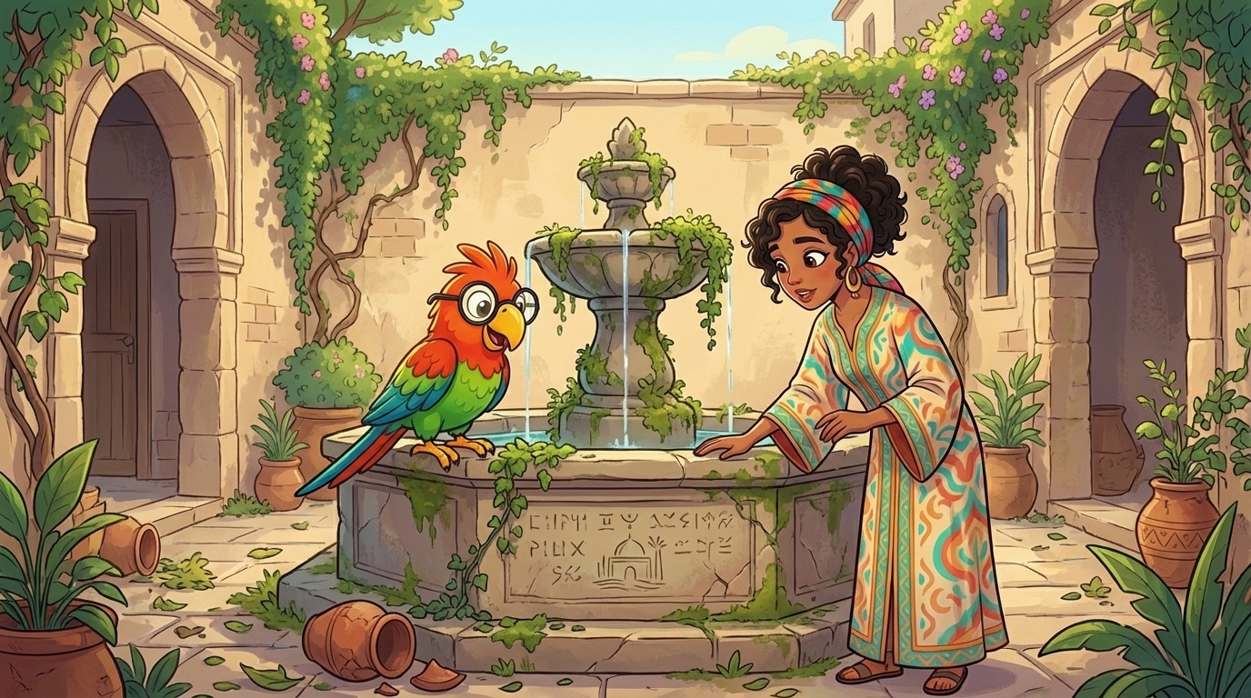 Illustration for Le Secret de la Fontaine