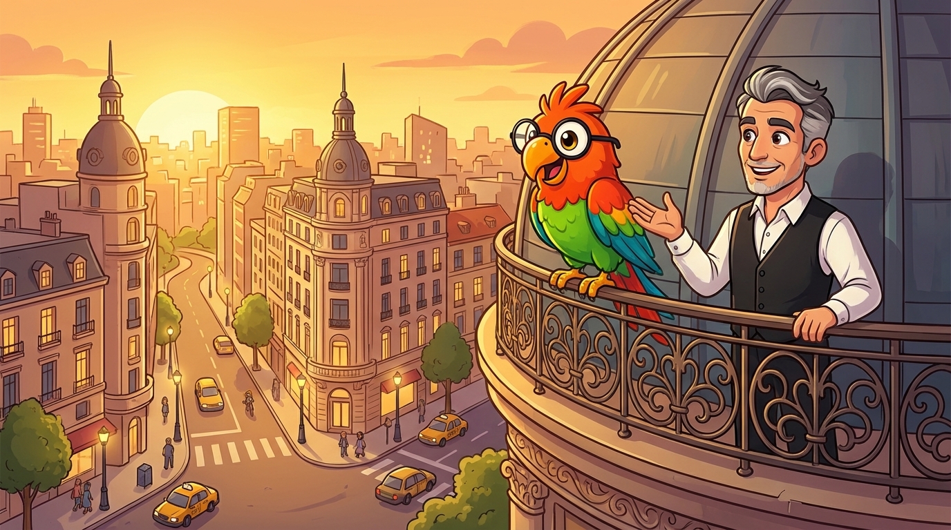 Illustration for Polly et la Musique de Tango de Buenos Aires