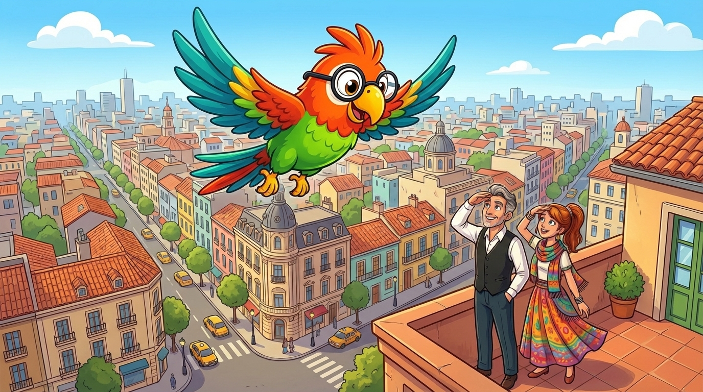 Illustration for La Fuite Stratégique de Polly